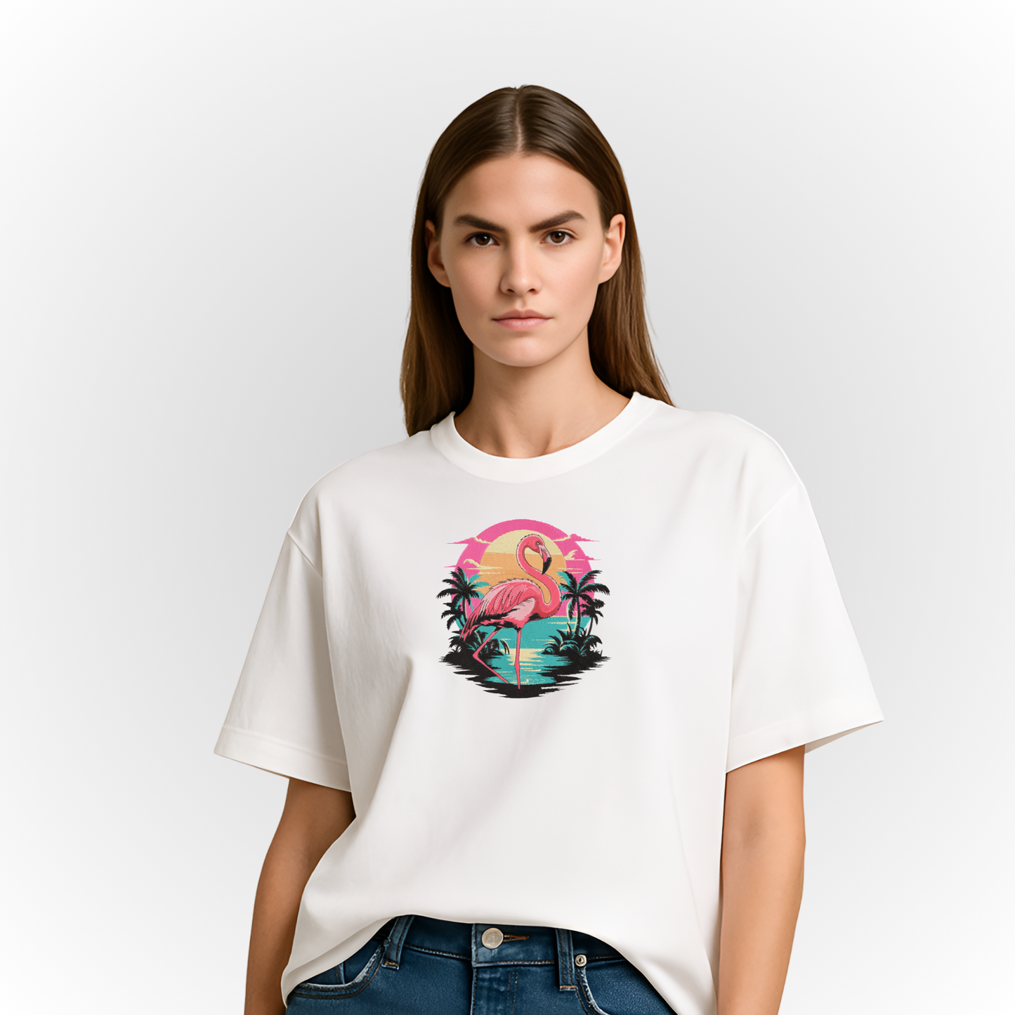 Flamingo Sunset T-Shirt