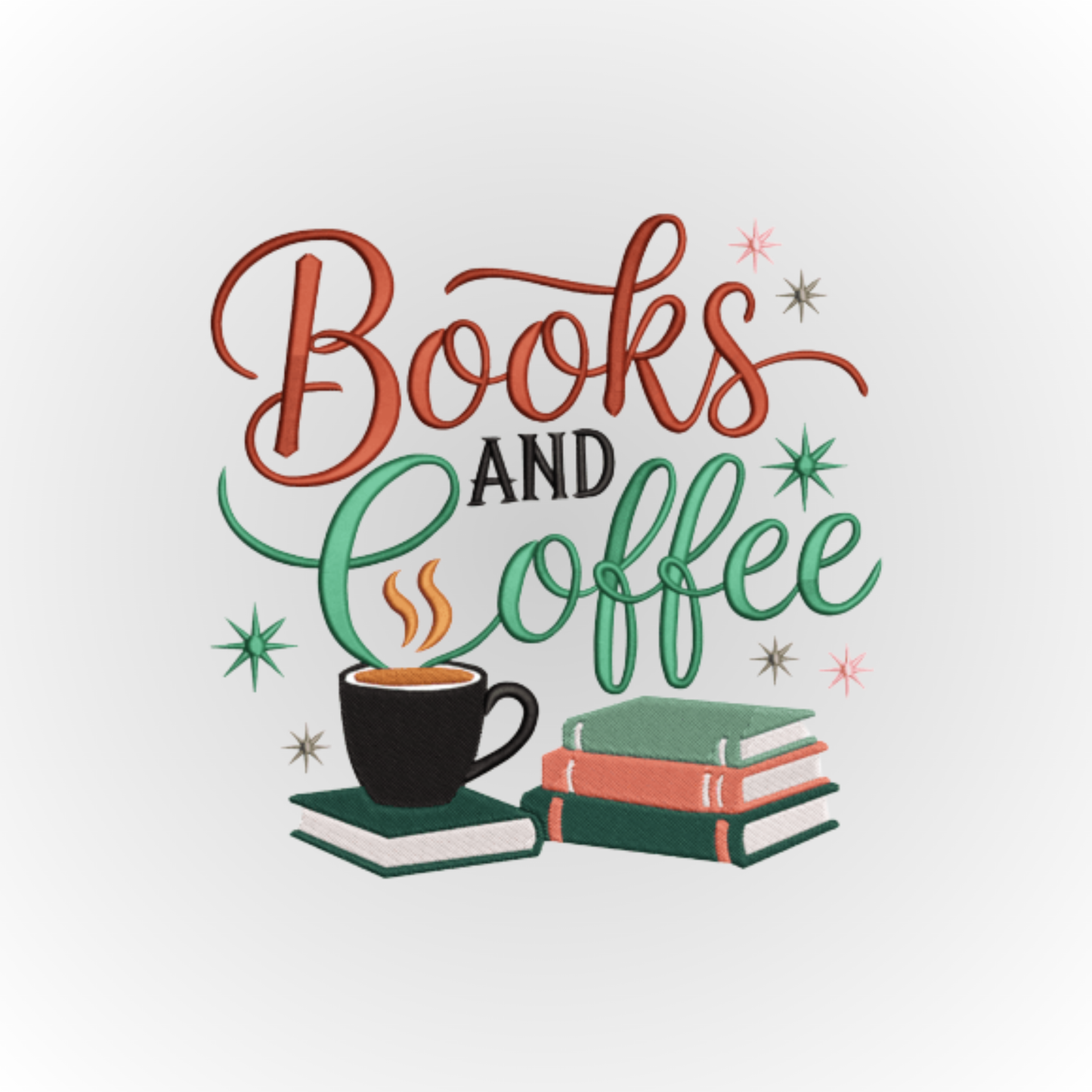 Books and Coffee T-Shirt