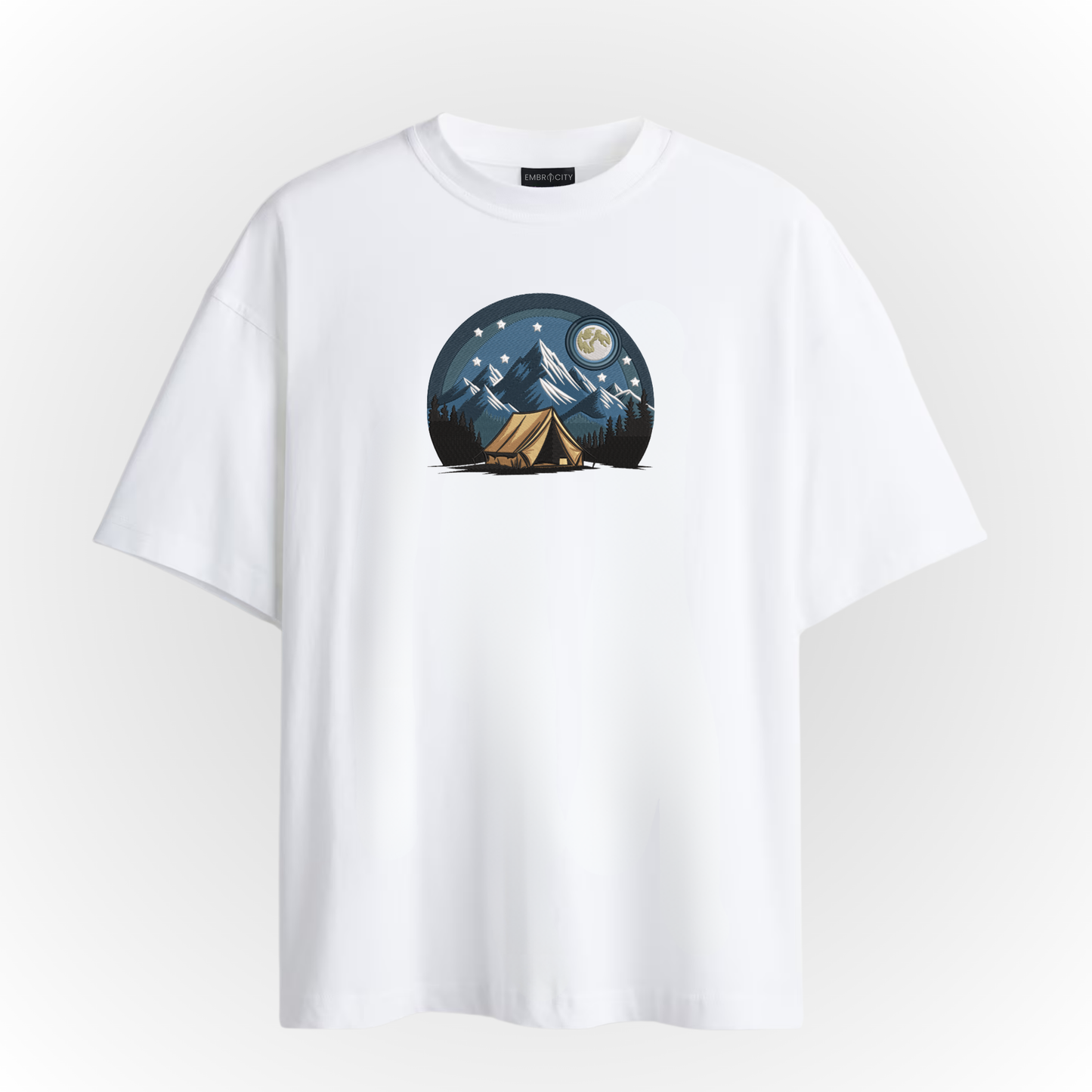 Camping Tent in Mountains T-Shirt