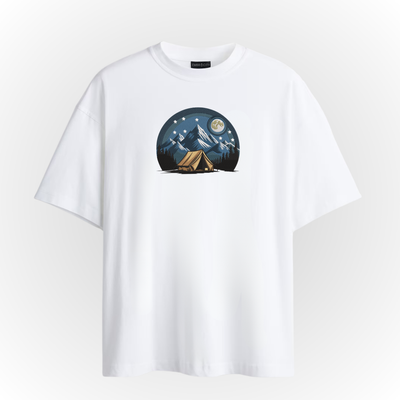 Camping Tent in Mountains T-Shirt