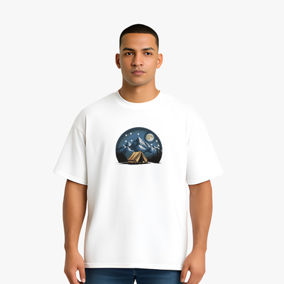 Camping Tent in Mountains T-Shirt