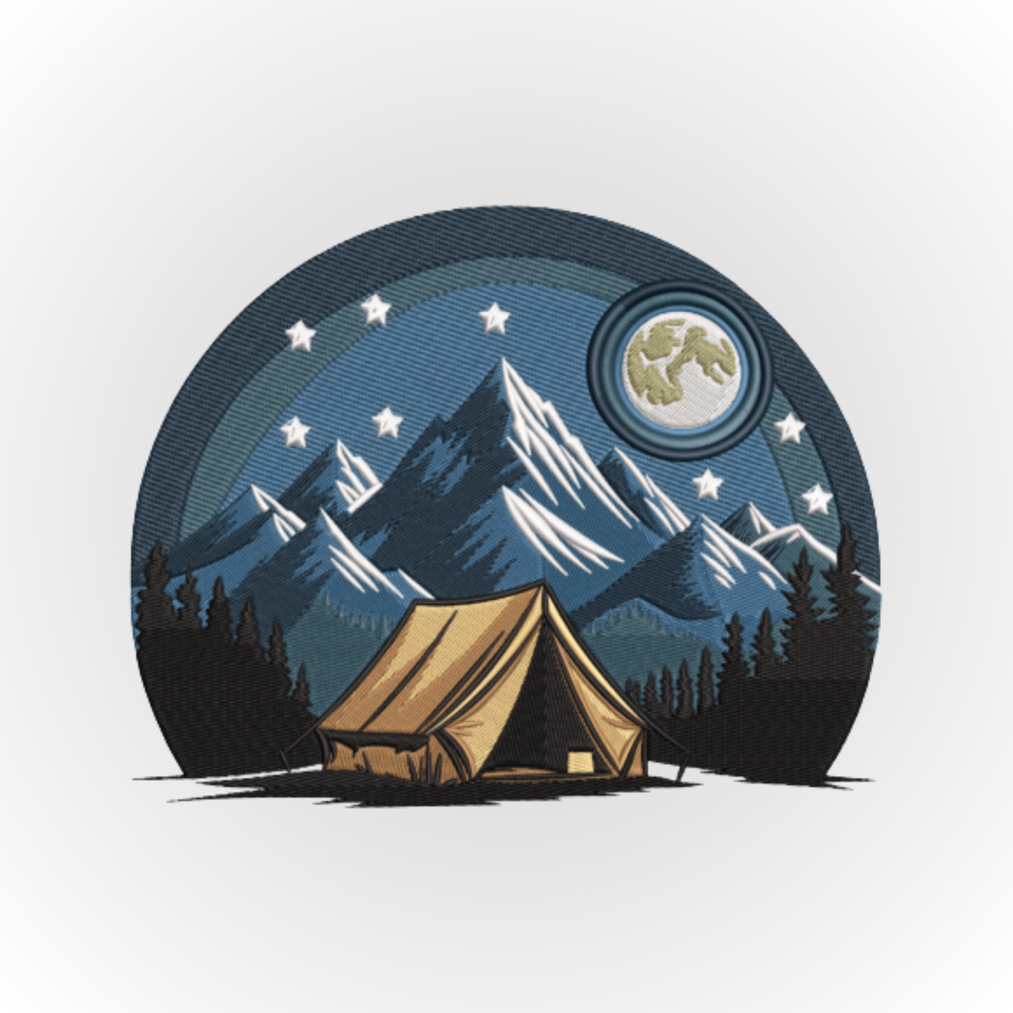 Camping Tent in Mountains T-Shirt
