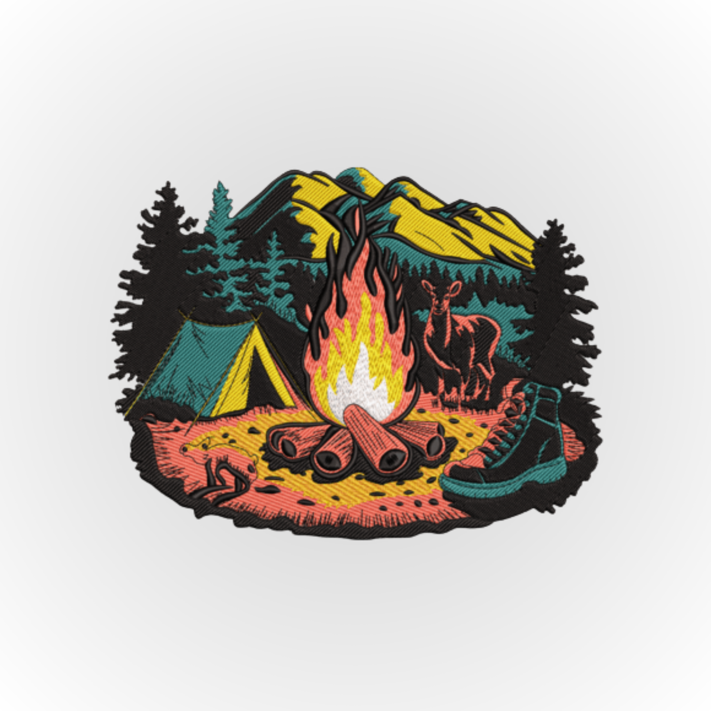 Camping Fire T-Shirt