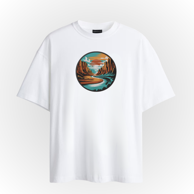Canyon Sunset Landscape T-Shirt