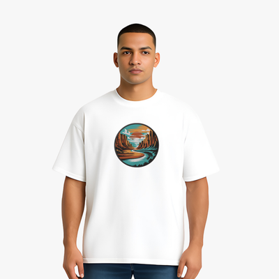 Canyon Sunset Landscape T-Shirt
