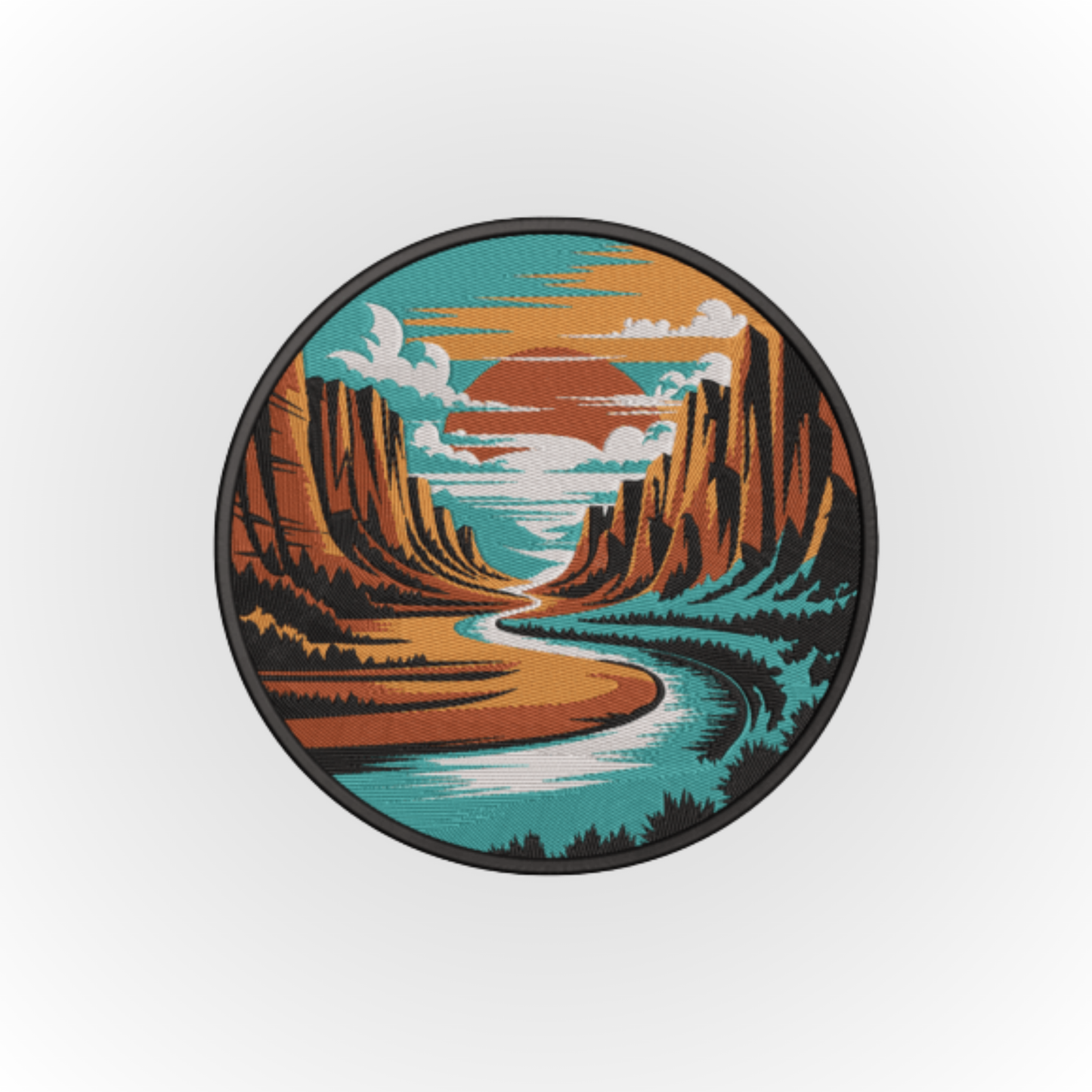 Canyon Sunset Landscape T-Shirt