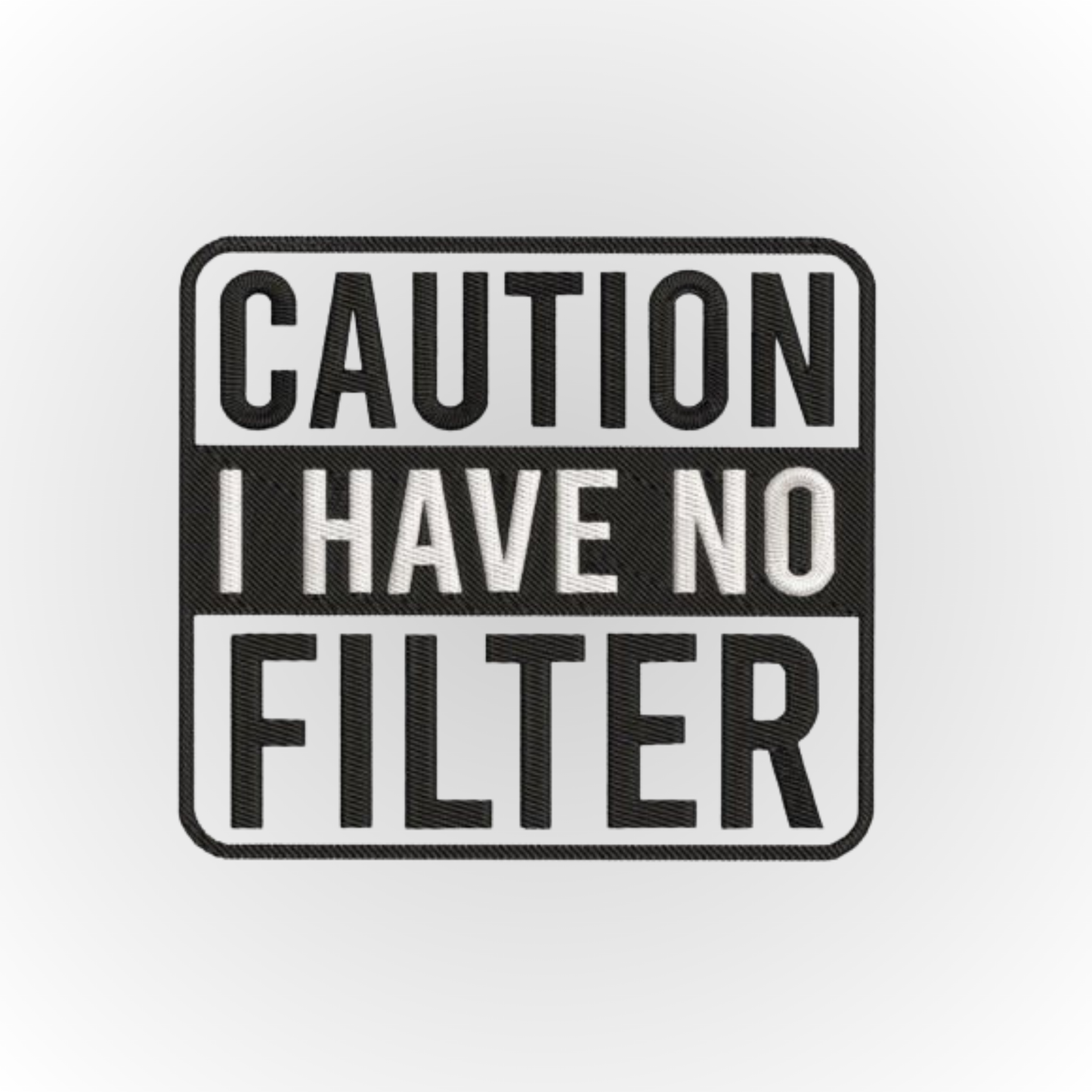 Caution I Have No Filter T-Shirt
