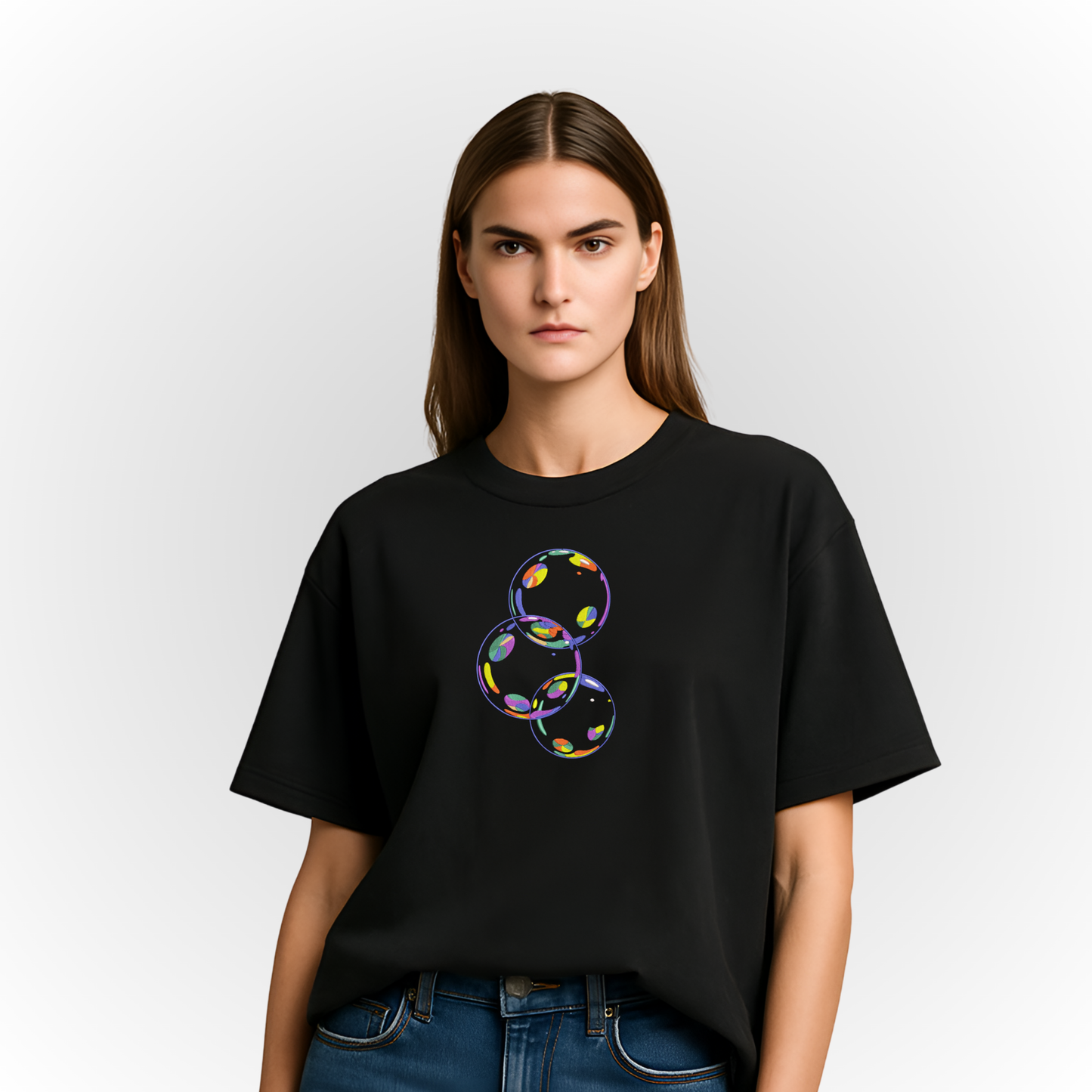 Colorful Soap Bubbles T-Shirt