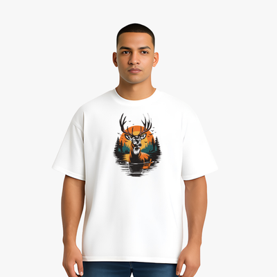 Deer in Sunset T-Shirt
