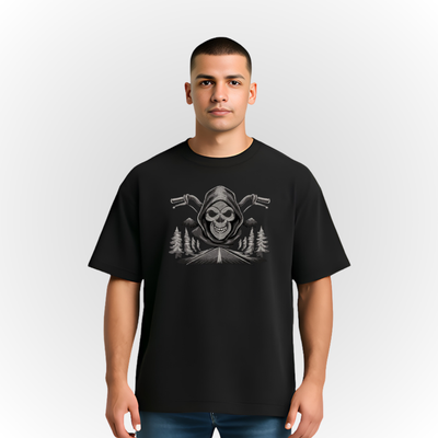 Grim Reaper on the Road T-Shirt