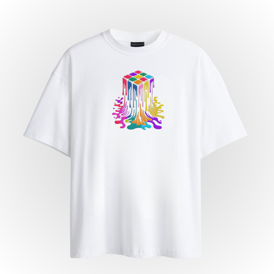 Melting Rainbow Cube T-Shirt
