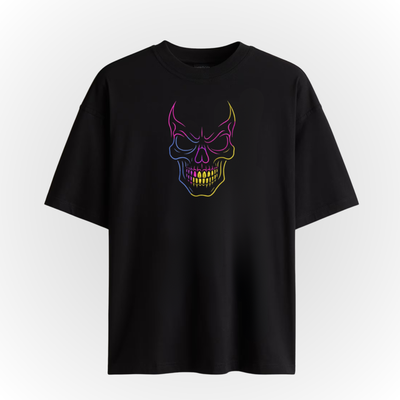 Neon Demon Skull T-Shirt